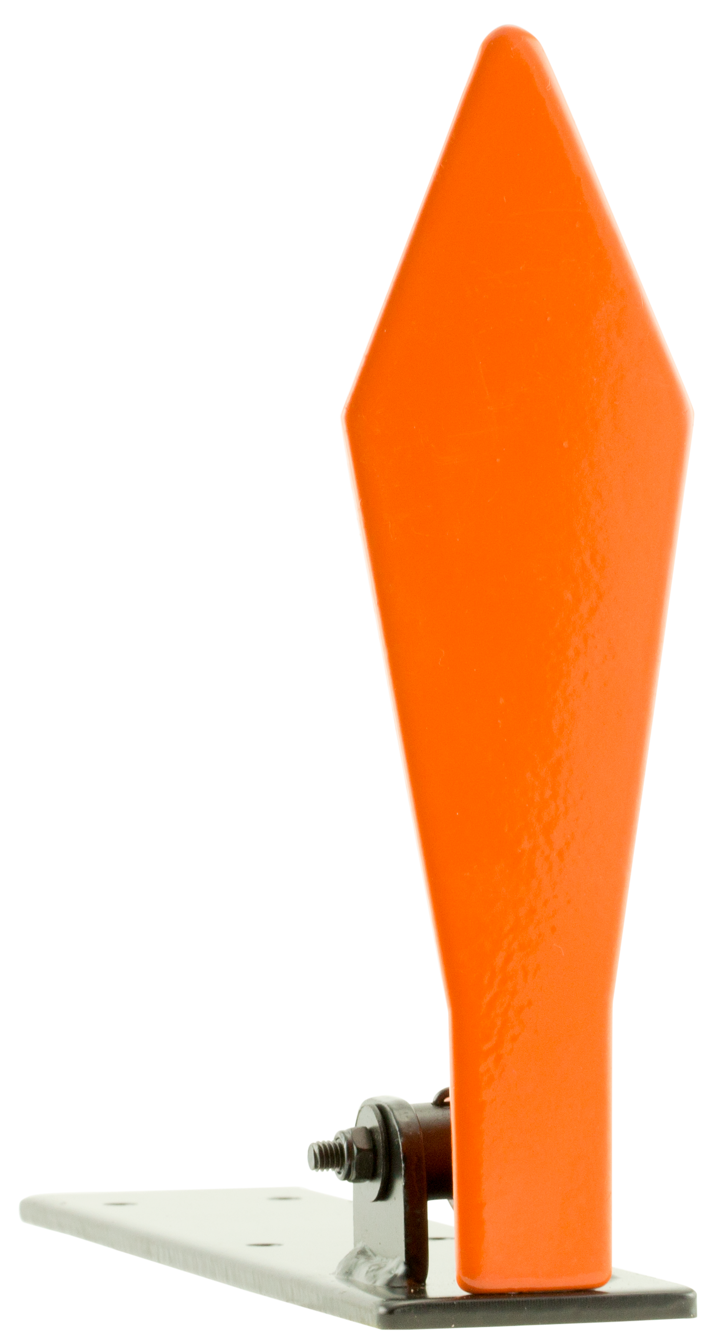 Champion Targets 44886 .22 Diamond Pop-Up Target Rimfire Rifles Orange Steel Diamond Standing Includes Ground Stakes