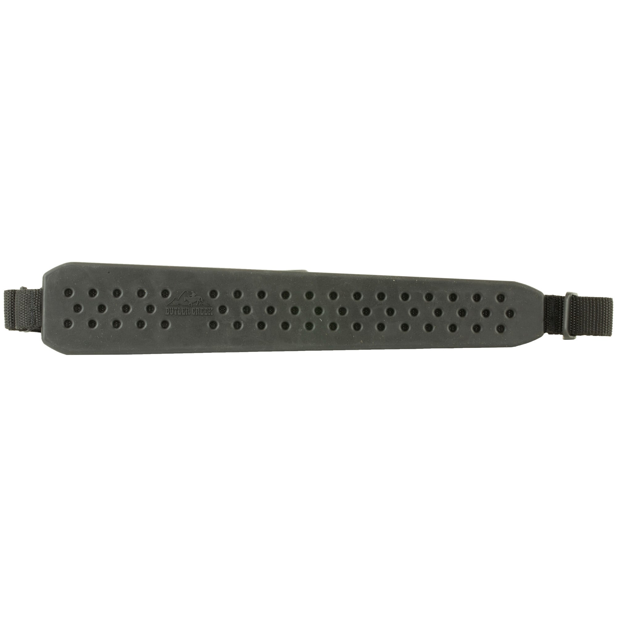 Butler Creek 81060 Comfort V- Grip Sling made of Black Rubber with Nylon Strap, Adjustable Design & 1" QD Swivels for Rifles