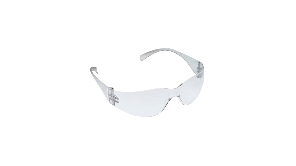 Peltor 1122800000100 VirtuaAdult Clear Lens Polycarbonate Clear Frame 100 Per Case