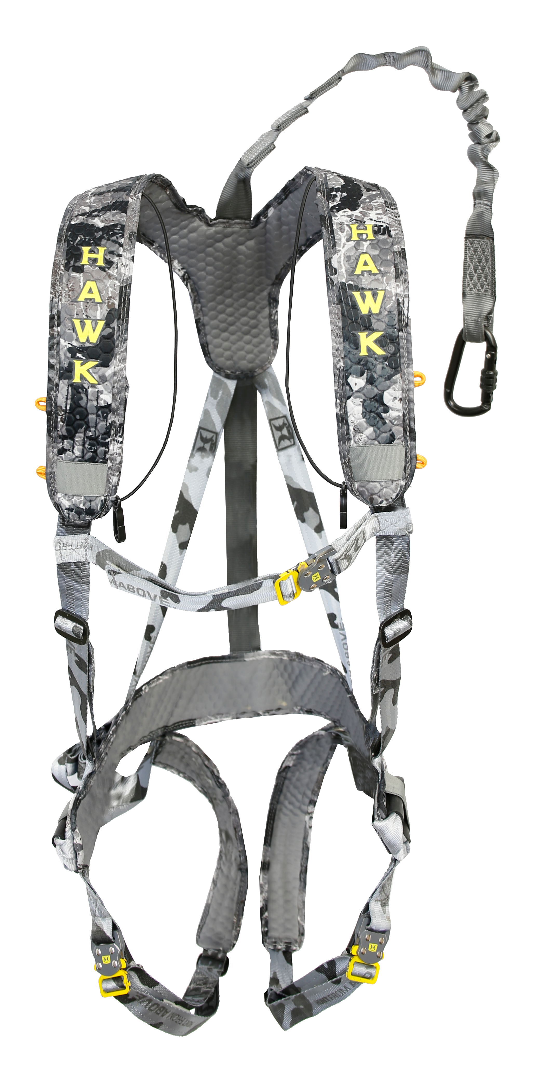 Walkers HWK-HH200 Elevate Line Safety Harness Padded Nylon Chaos Black