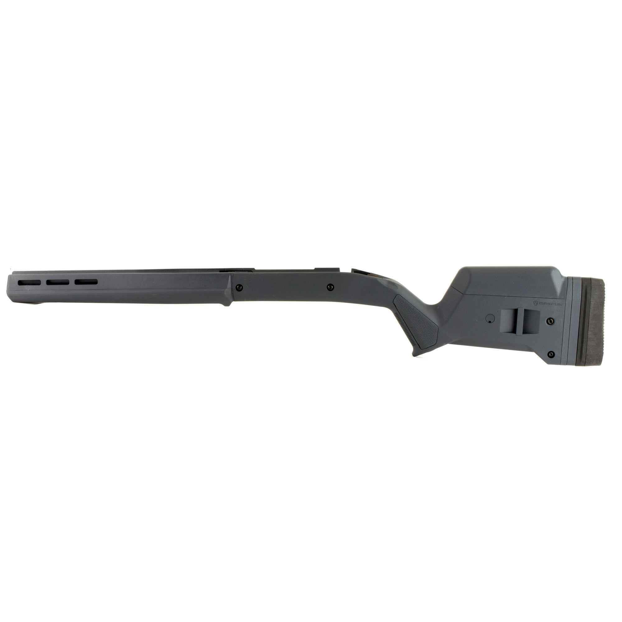 Magpul MAG483-GRY Hunter 700 Stock Fixed with Aluminum Bedding & Adjustable Comb Stealth Gray Synthetic for Remington 700 LA