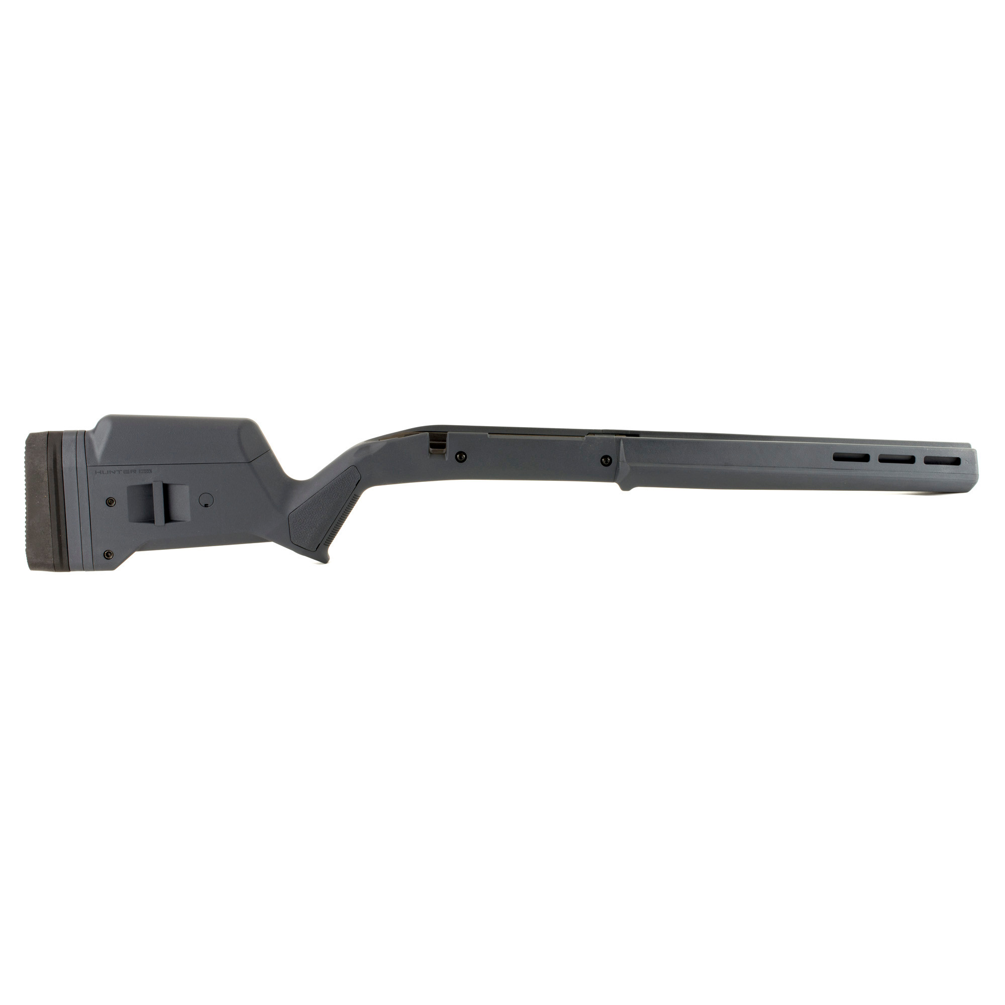 Magpul MAG483-GRY Hunter 700 Stock Fixed with Aluminum Bedding & Adjustable Comb Stealth Gray Synthetic for Remington 700 LA
