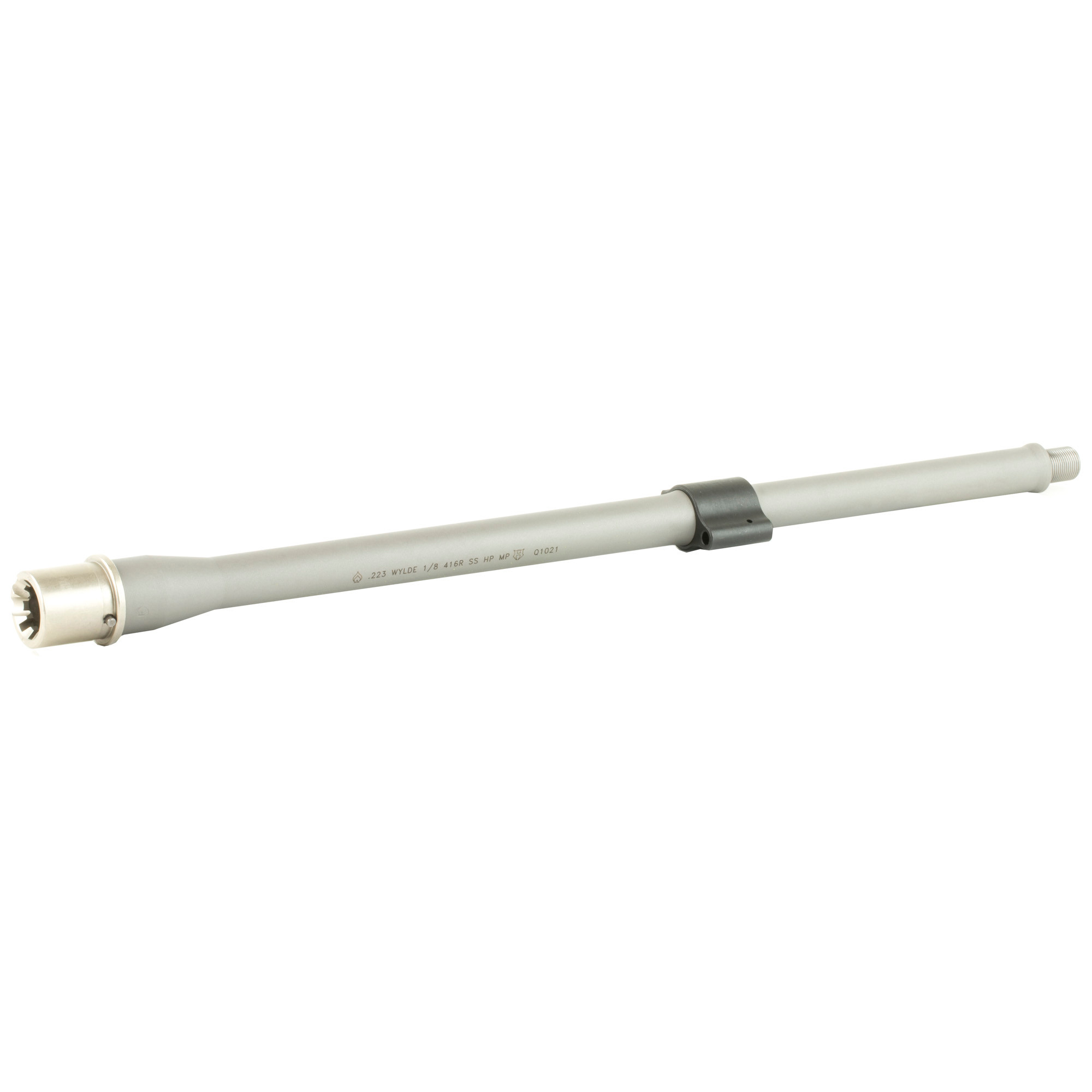 Ballistic Advantage Premium Barrel, .223 WYLDE, 16", 1:8 Twist, BABL223013P Hanson Mid w/Low Profile Gas Block, Stainless Steel
