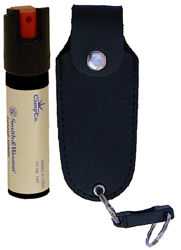 S&W Pepper Spray 1253 Pepper SprayOC Pepper Range 10 ft 0.75 oz Includes Holster/Keychain