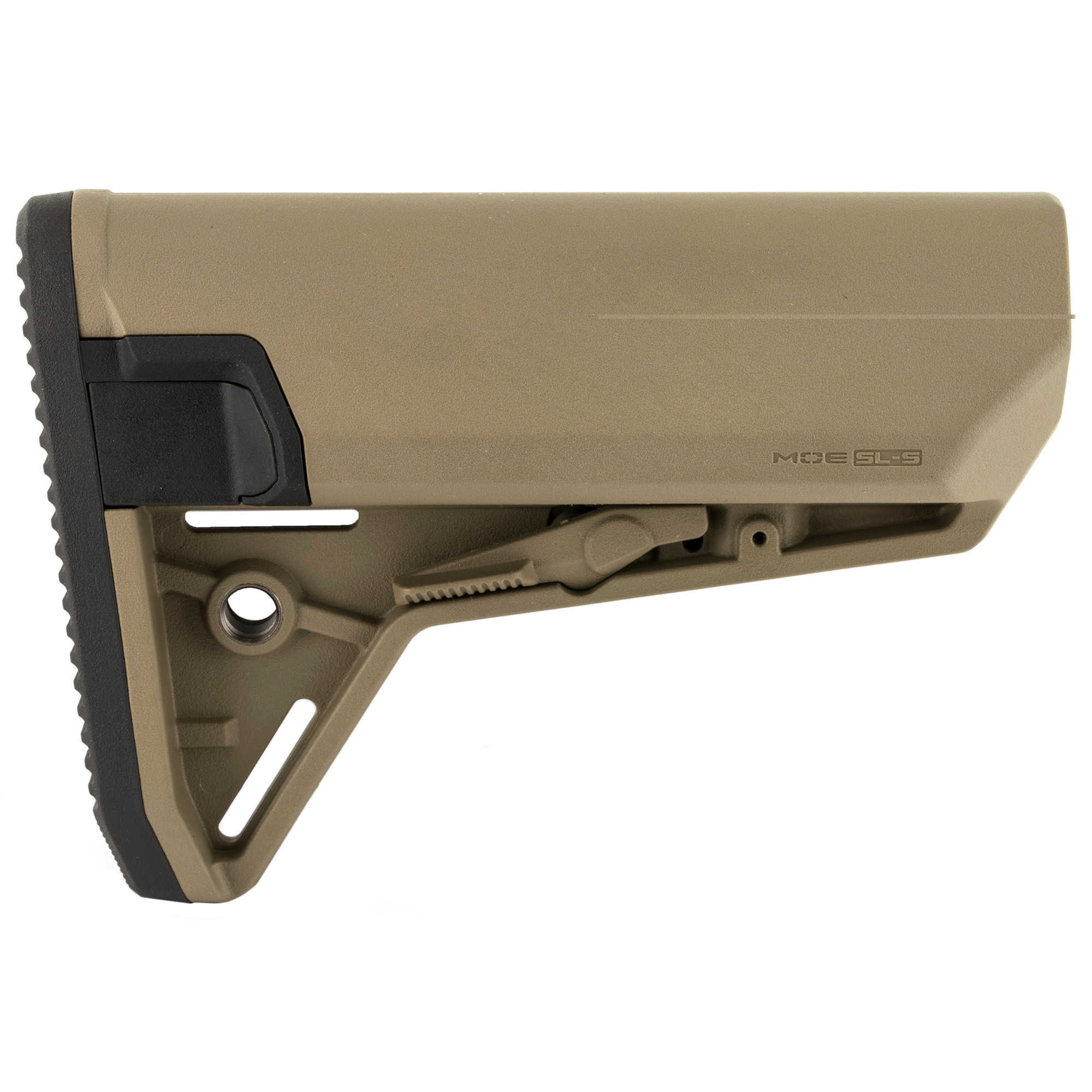 Magpul MAG653-FDE MOE SL-S Carbine Stock Flat Dark Earth Synthetic for AR-15, M16, M4 with Mil-Spec Tube (Tube Not Included)