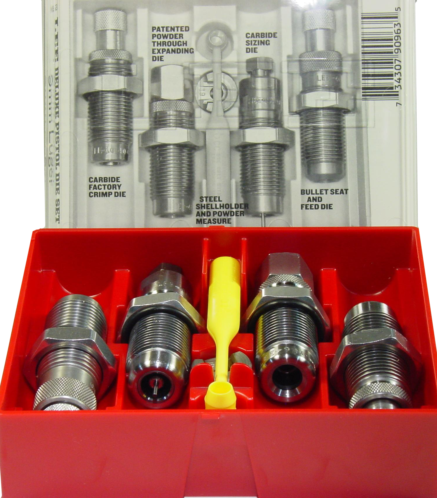 Lee Precision 9mm Luger Pistol 4-Die Set