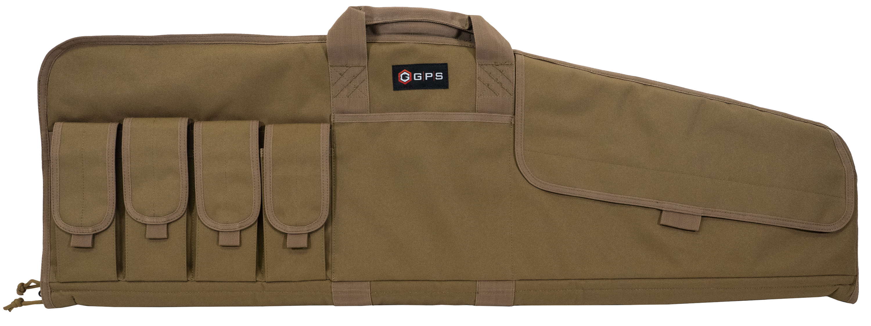 GPS Bags SRC42FDE SingleFlat Dark Earth 600D Polyester with Mag Pouch, Lockable Zippers & Fleece-Lining 42" L x 13" H Exterior Dimensions
