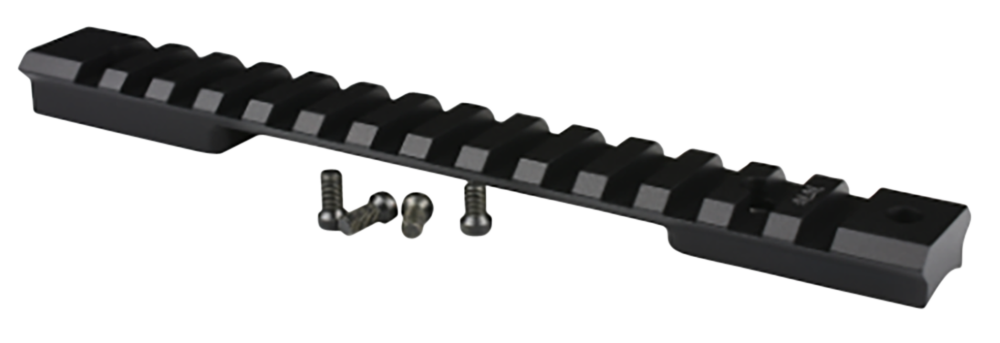 Warne Mountain Tech 1 Piece Picatinny Base Matte, Savage Long Action (8-40 Screws), 20 MOA