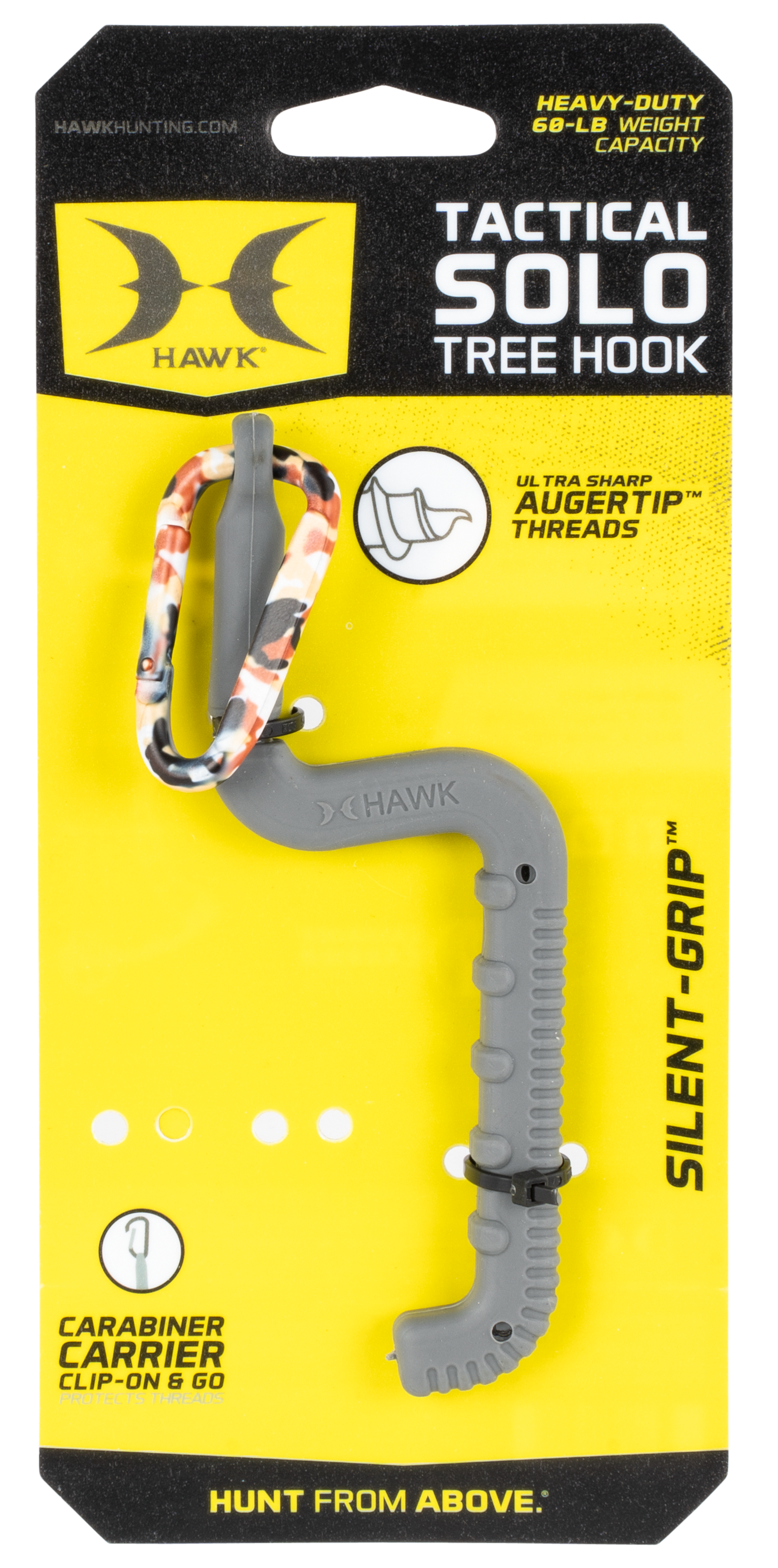 Hawk HWKHA3010 Solo Tree HookGray 2.75"