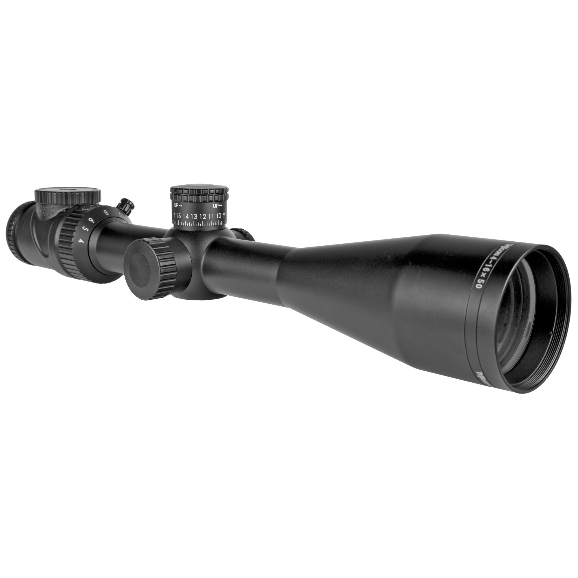 Trijicon 4-16x50 AccuPoint 30mm Rifle Scope Satin Black, MOA Ranging Crosshair (Green Dot), SF