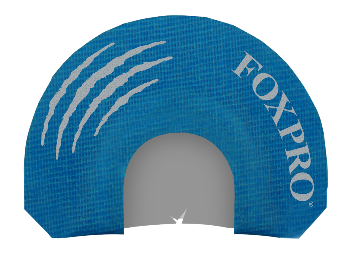 Foxpro COYPUP Coyote PupDiaphragm Call Triple Reed Coyote Pups Sounds Attracts Coyotes Blue