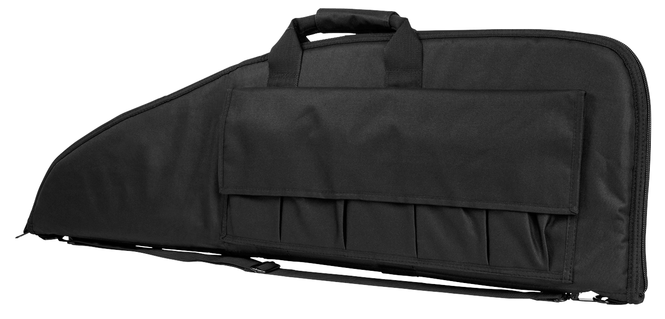 NcStar CV290738 VISM Rifle Case with Double Zippers, ID Holder, Foam Padding & Black Finish 38" L x 13" H Interior Dimensions