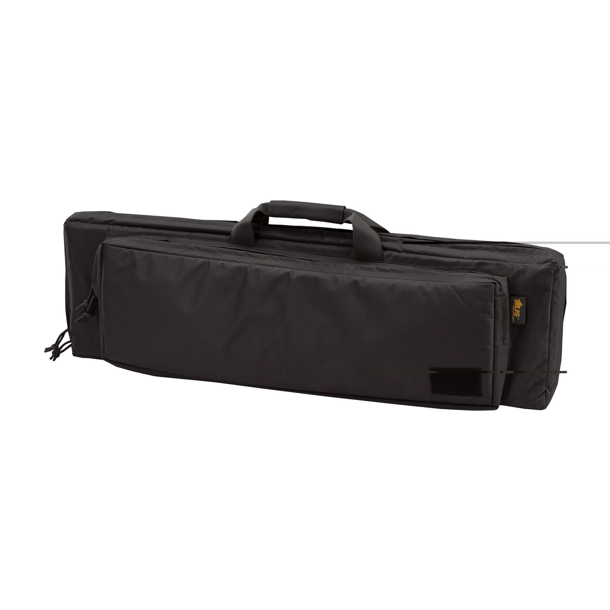 US PeaceKeeper P30036 RAT Case Water Resistant Black 600D Polyester with Padding, Adjustable Straps, Air Vents & Front Pocket with Triple Mag Pouch 36" L x 11" H x 2.75" D Exterior Dimensions