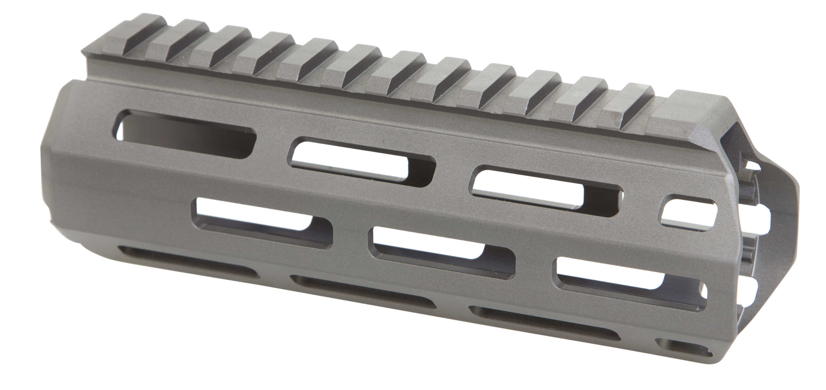 Q LLC 6HBMLOKHG HandguardM-LOK Aluminum Gray Q LLC Honey Badger 6"