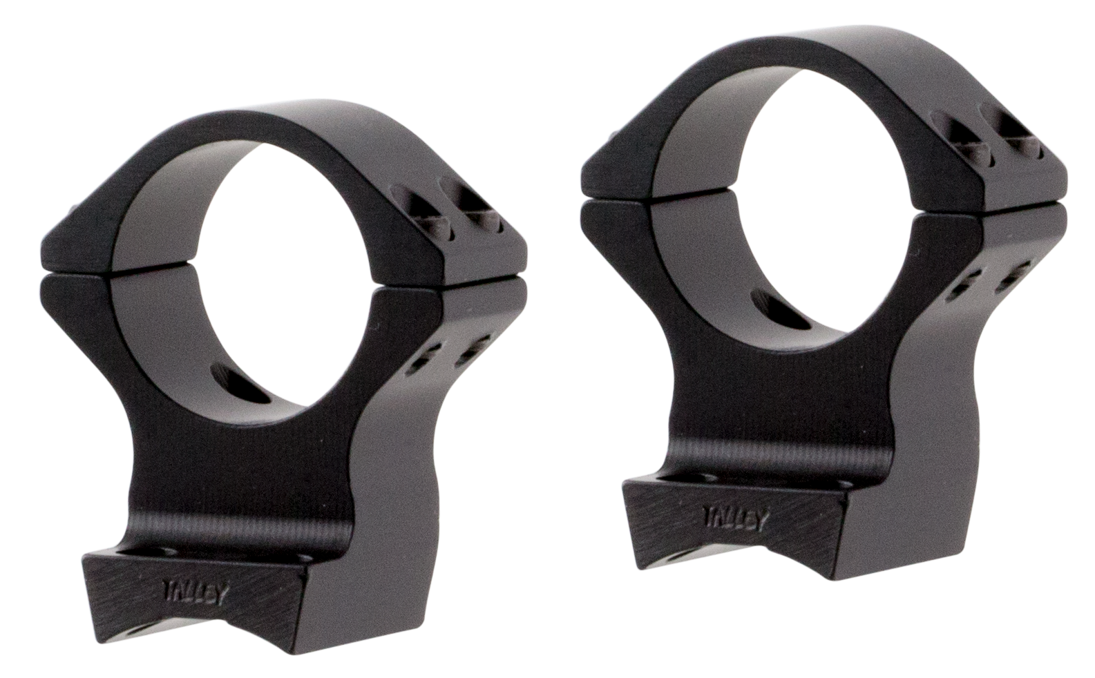 Talley Lightweight 2 Piece Scopemount w/ Integral 1" Rings Black Anodized, High, Browning X-Bolt