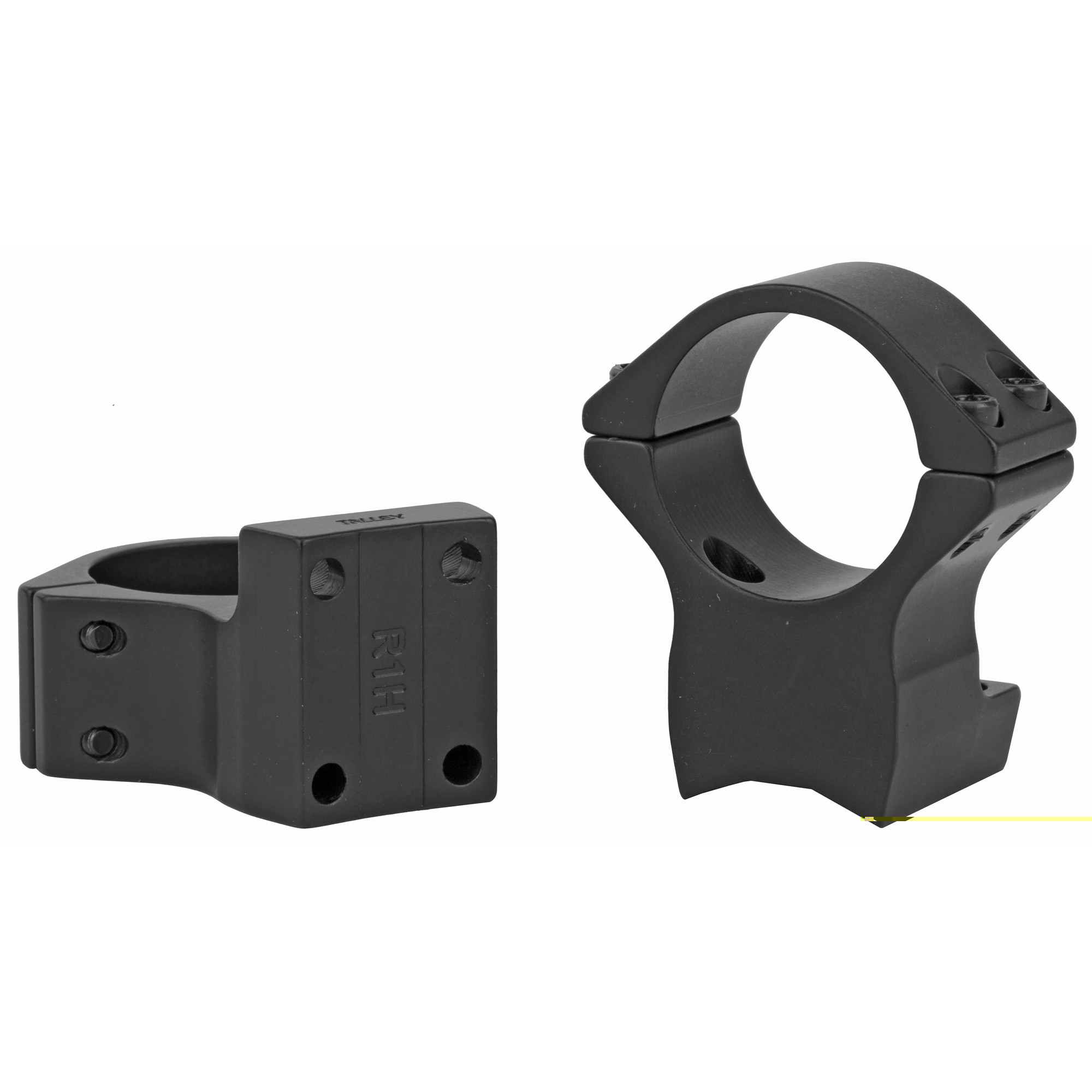 Talley Lightweight 2 Piece Scopemount w/ Integral 1" Rings Black Anodized, High, Browning X-Bolt