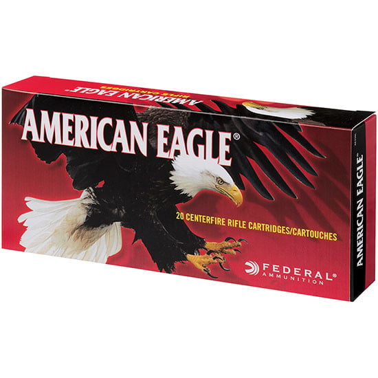 Federal American Eagle Ammunition 338 Lapua Magnum 250 Grain Pointed Soft Point 20RD