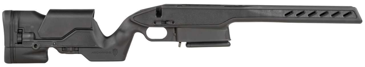 Archangel AAS111SLA PrecisionBlack Synthetic Aluminum Pillar Bedded Fits Savage 110/111 Long Action Right Hand