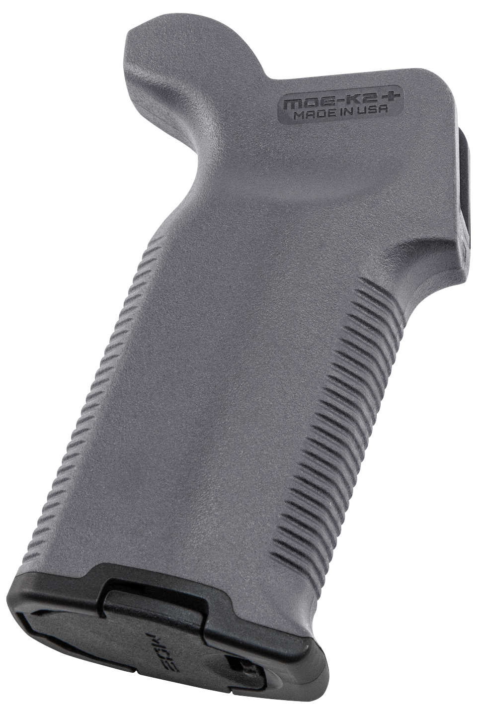 Magpul MAG532-BLK MOE-K2+ Grip Black Polymer with OverMolded Rubber Textured Finish Fits AR-15/AR-10/M4/M16/M110/SR25