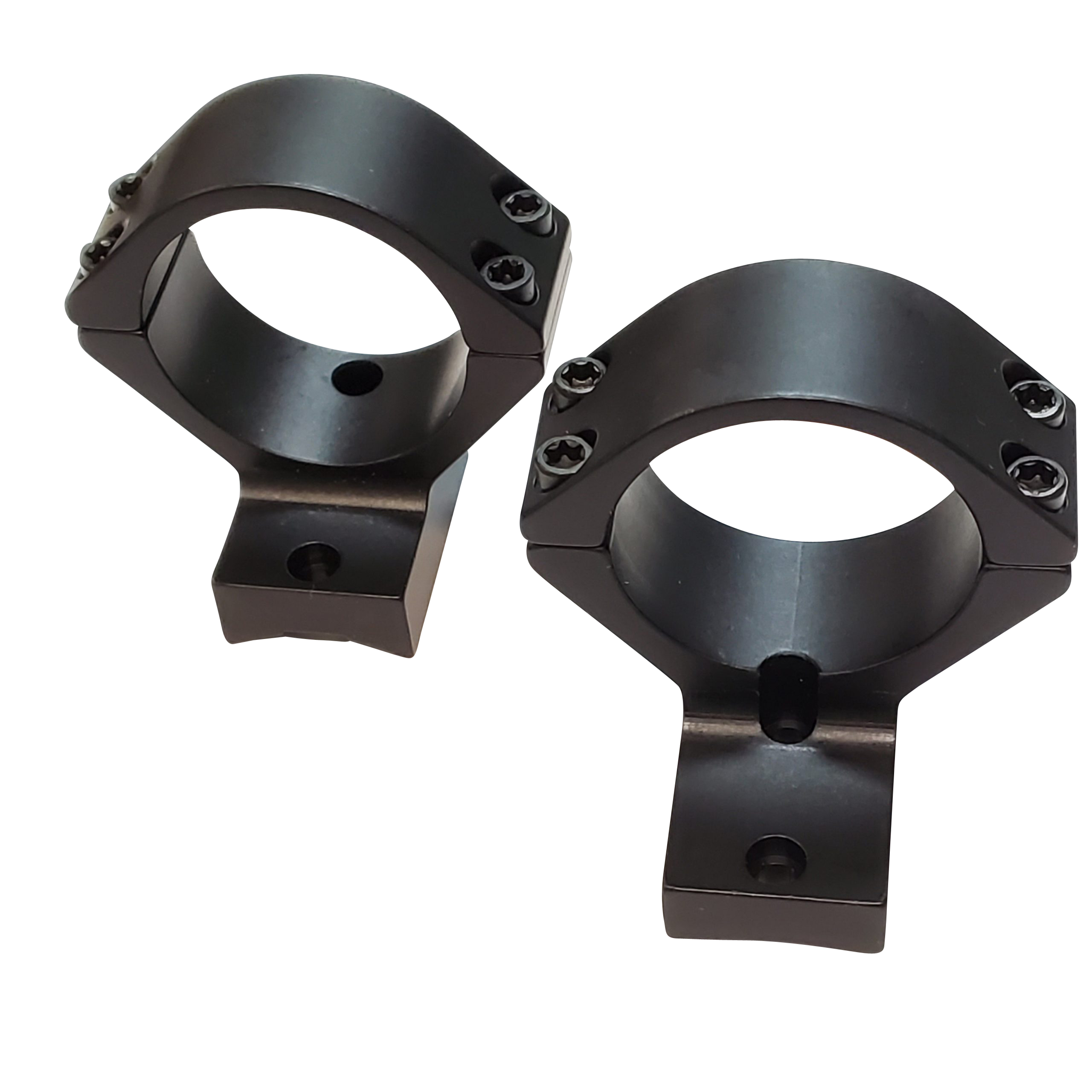Talley Lightweight 2 Piece Scopemount w/ Integral 30mm Rings Black Anodized, Low, Remington Model 700 LA (6-48), 20 MOA