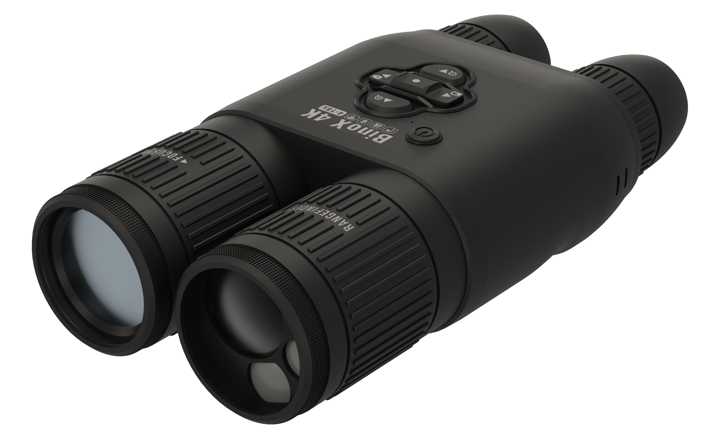 ATN BinoX 4K Smart HD Optics Day/Night Rangefinding Binocular 4-16x 65mm with HD Video Recording, Wi-Fi, GPS, Smooth Zoom, Smartphone Control via iOS or Android app