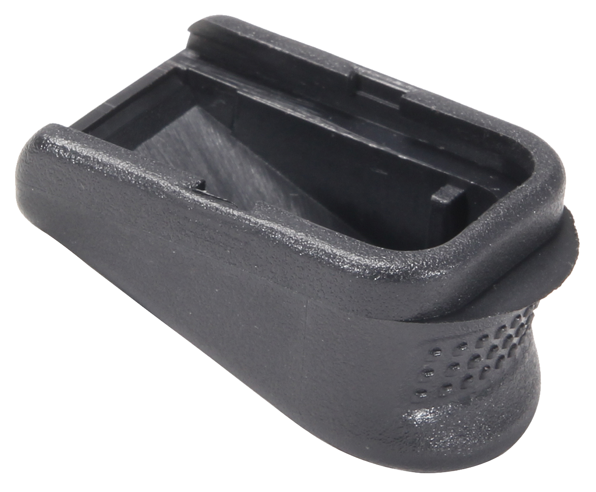 Pachmayr 03882 Grip Extendermade of Polymer with Black Finish & Adds 2 or 1 Extra Rounds for Glock 26, 27, 33 & 39 2 Per Pack