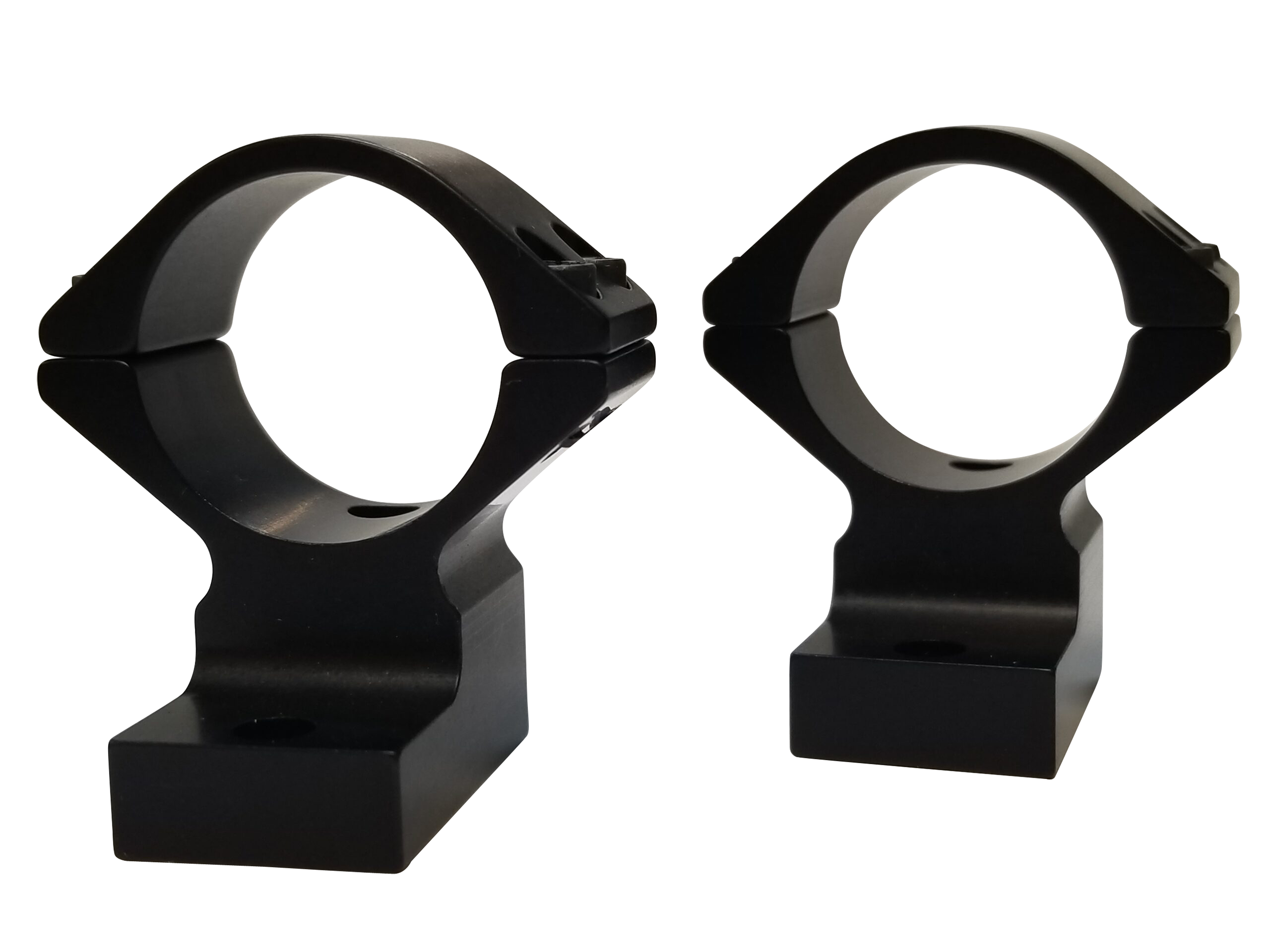 Talley Lightweight 2 Piece Scopemount w/ Integral 30mm Rings Black Anodized, Medium, Knight MK 85