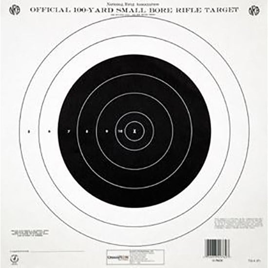 Champion Targets NRA GTQ4 100YD S|B T|Q 12pk