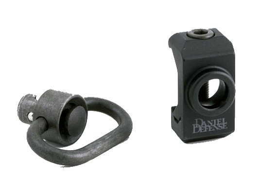 Dd Rail Mnt Qd Swivel Attachment Blk