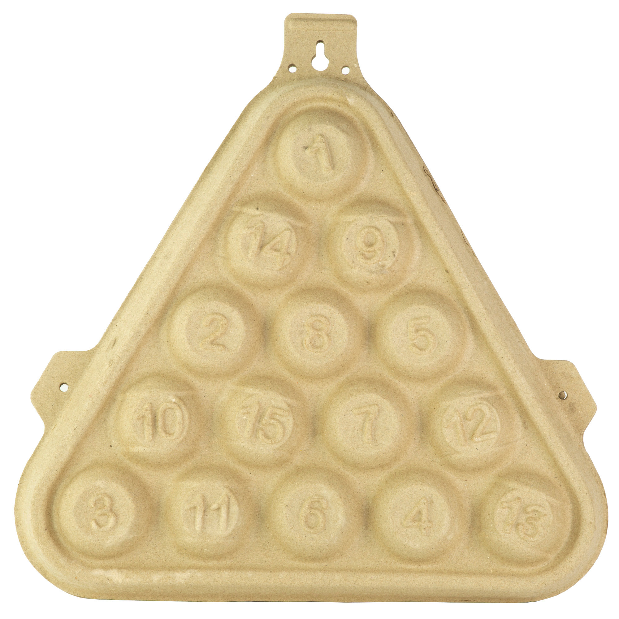 Birchwood Casey 3DTGTPRT Pool Rack15.75" H x 15.75" W x 2.25" D 3D Tan 3 Per Pack