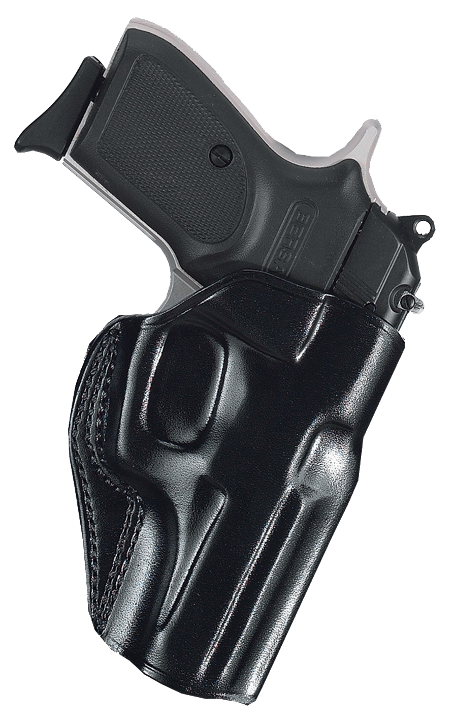 Galco SG600B StingerOWB Black Leather Belt Loop Fits Glock 42 Fits Sig P365 Fits Sig P365 SAS Right Hand