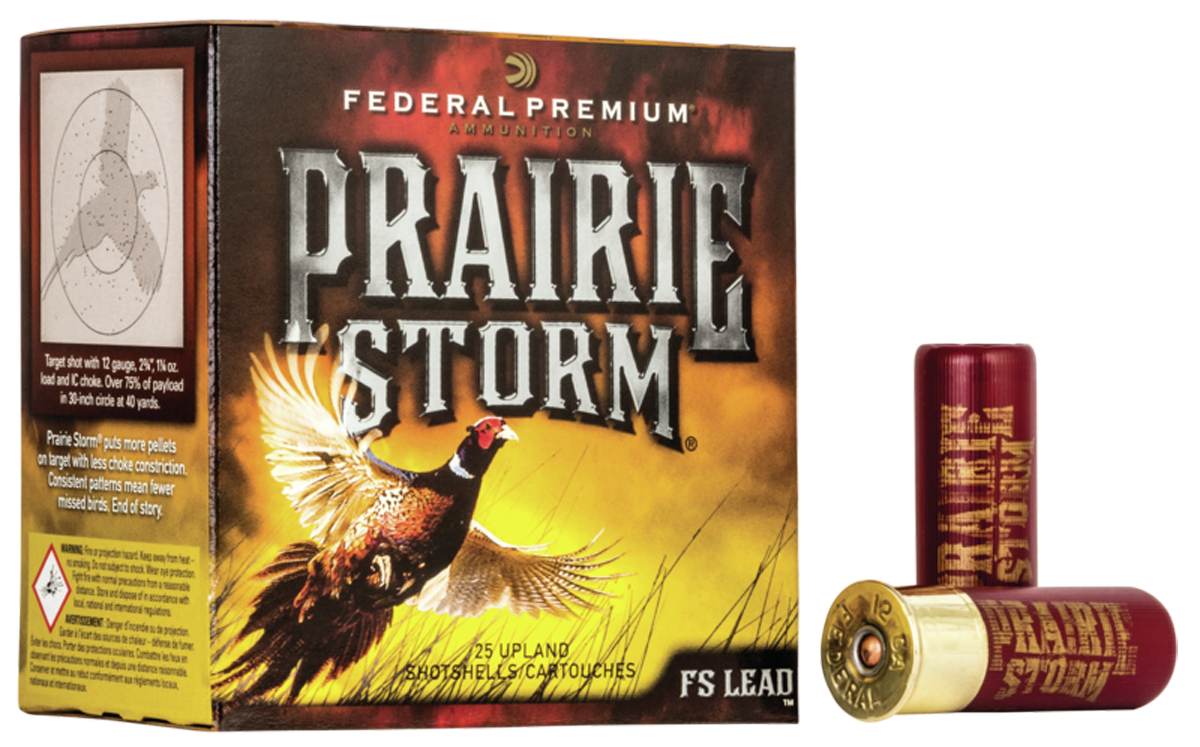 Federal PFX204FS6 Premium Prairie Storm FS 20 Gauge 2.75" 1 oz 1350 fps 6 Shot 25 Bx/ 10 Cs