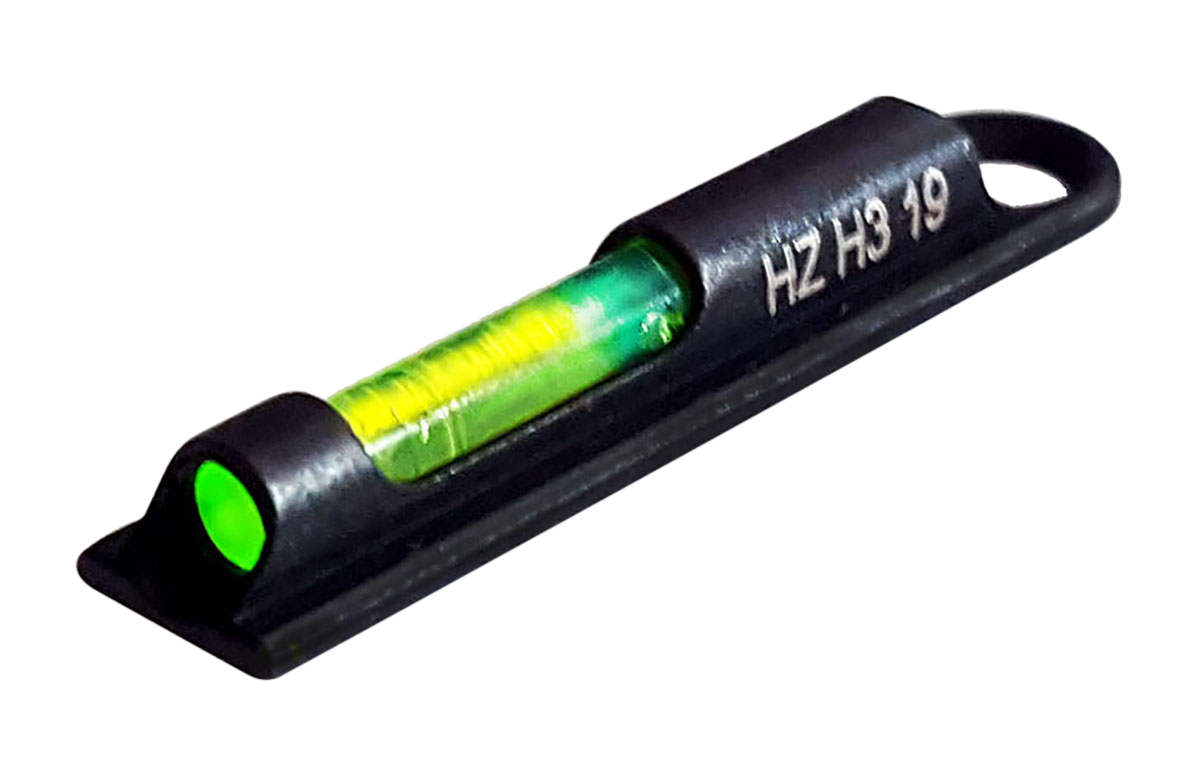 HIVIZ LiteWave H3 Tritium Fiber Optic Sight Shotgun Barrels with Vent Rib Green