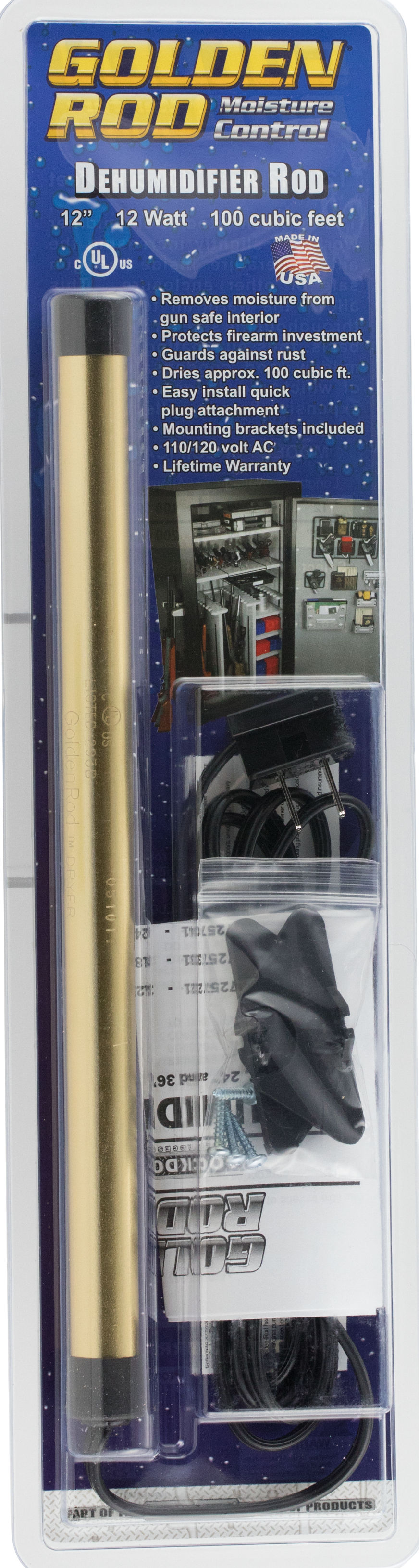 Lockdown Goldenrod Dehumidifier 12
