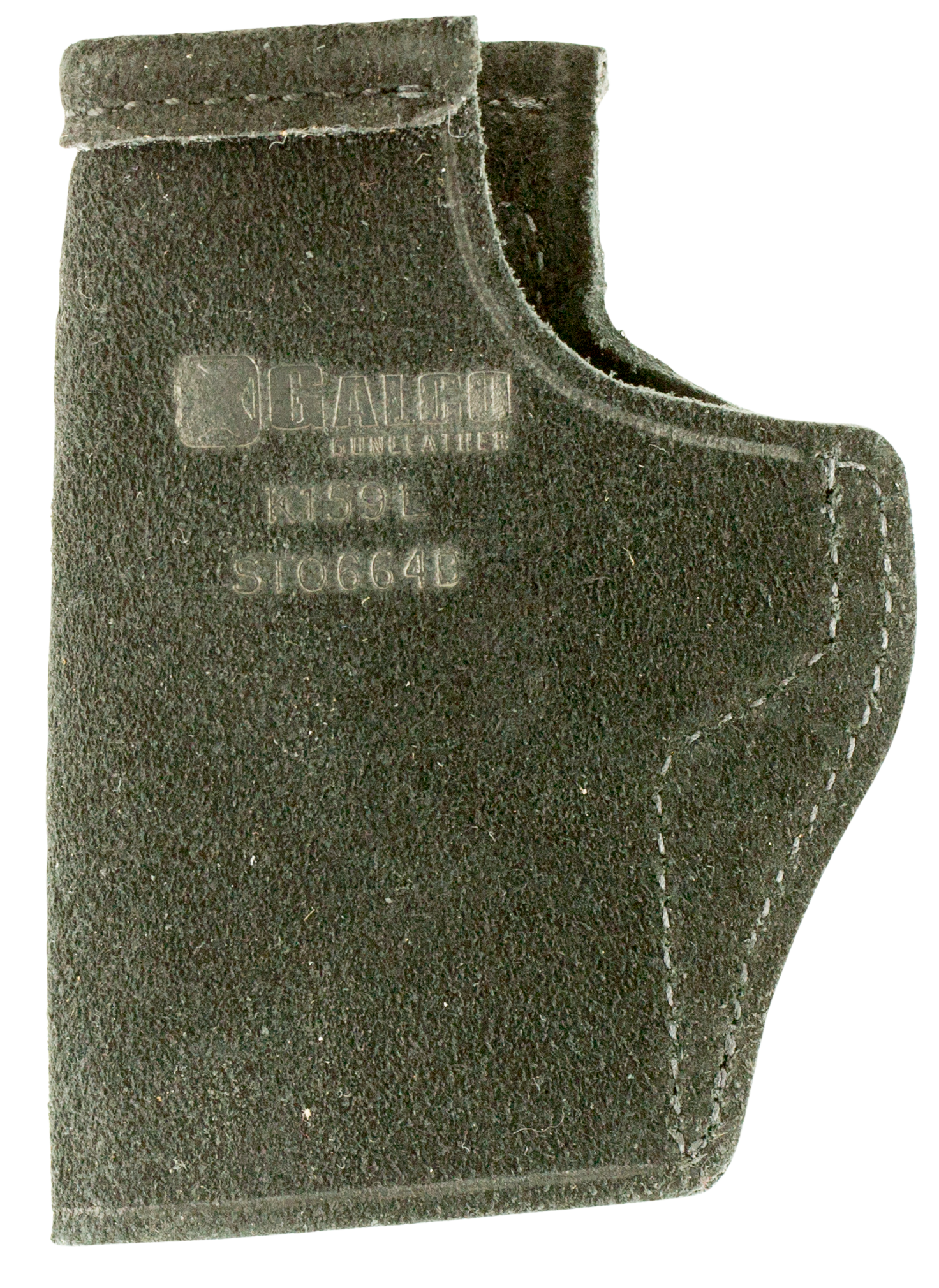 Galco STO664B Stow-N-GoIWB Black Leather Belt Clip Fits Sig P938 Right Hand