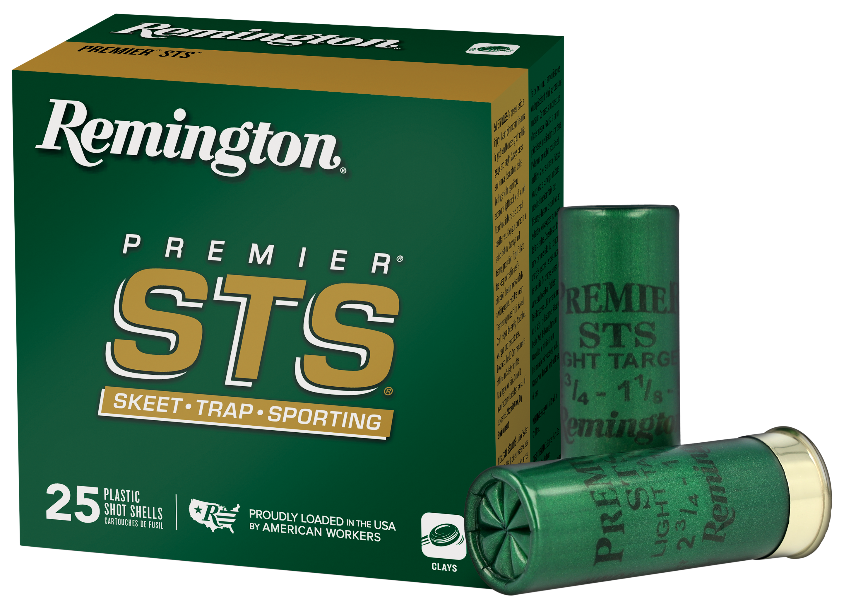 Remington Ammunition 28868 Premier STS Target Load 28 Gauge 2.75" 3/4 oz 7.5 Shot 25 Per Box/ 10 Cs