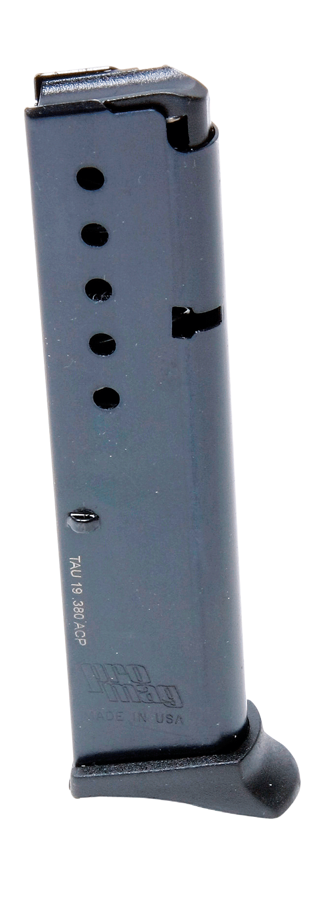 ProMag TAU19 StandardBlued Steel Extended 10rd for 380 ACP Taurus TCP