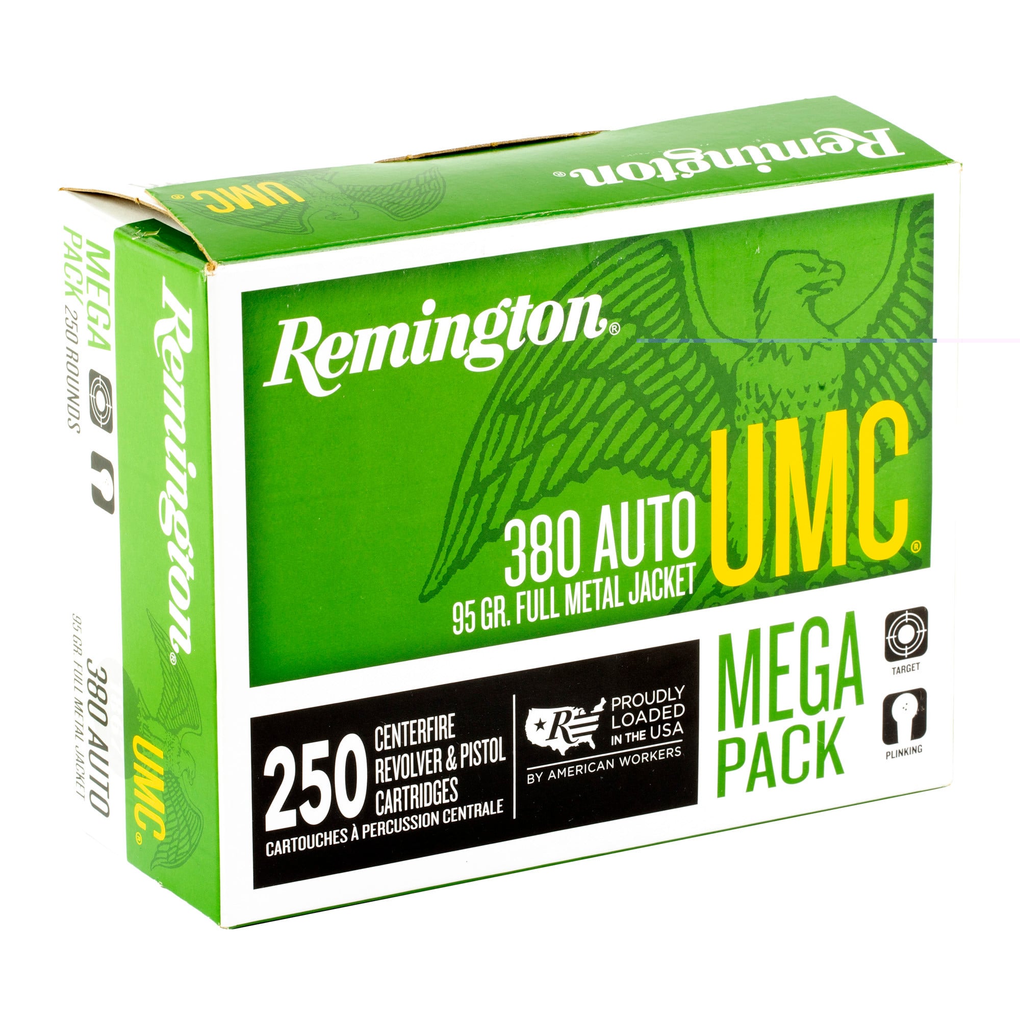 Remington UMC Ammunition 380 ACP 95 Grain Full Metal Jacket