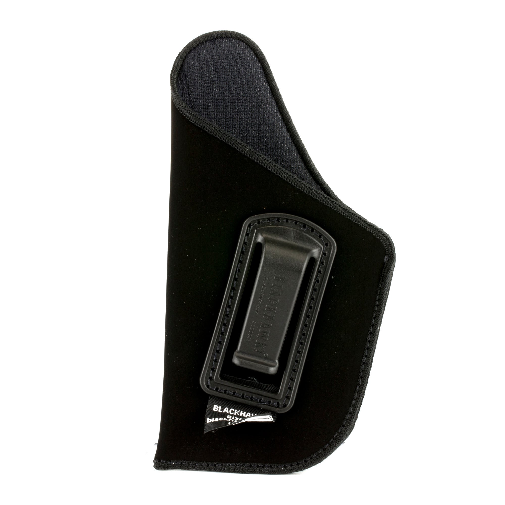 Blackhawk 73IP07BKL Inside The PantsIWB Size 07 Black Suede Belt Clip Fits Med/Lg Semi-Auto Fits 3.25-3.75" Barrel Left Hand