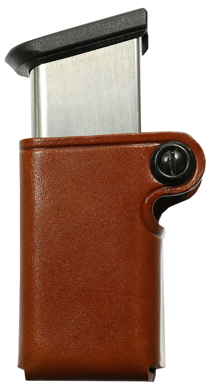 Galco Single Magazine Pouch 45 ACP, 10mm Single Stack Magazine Leather