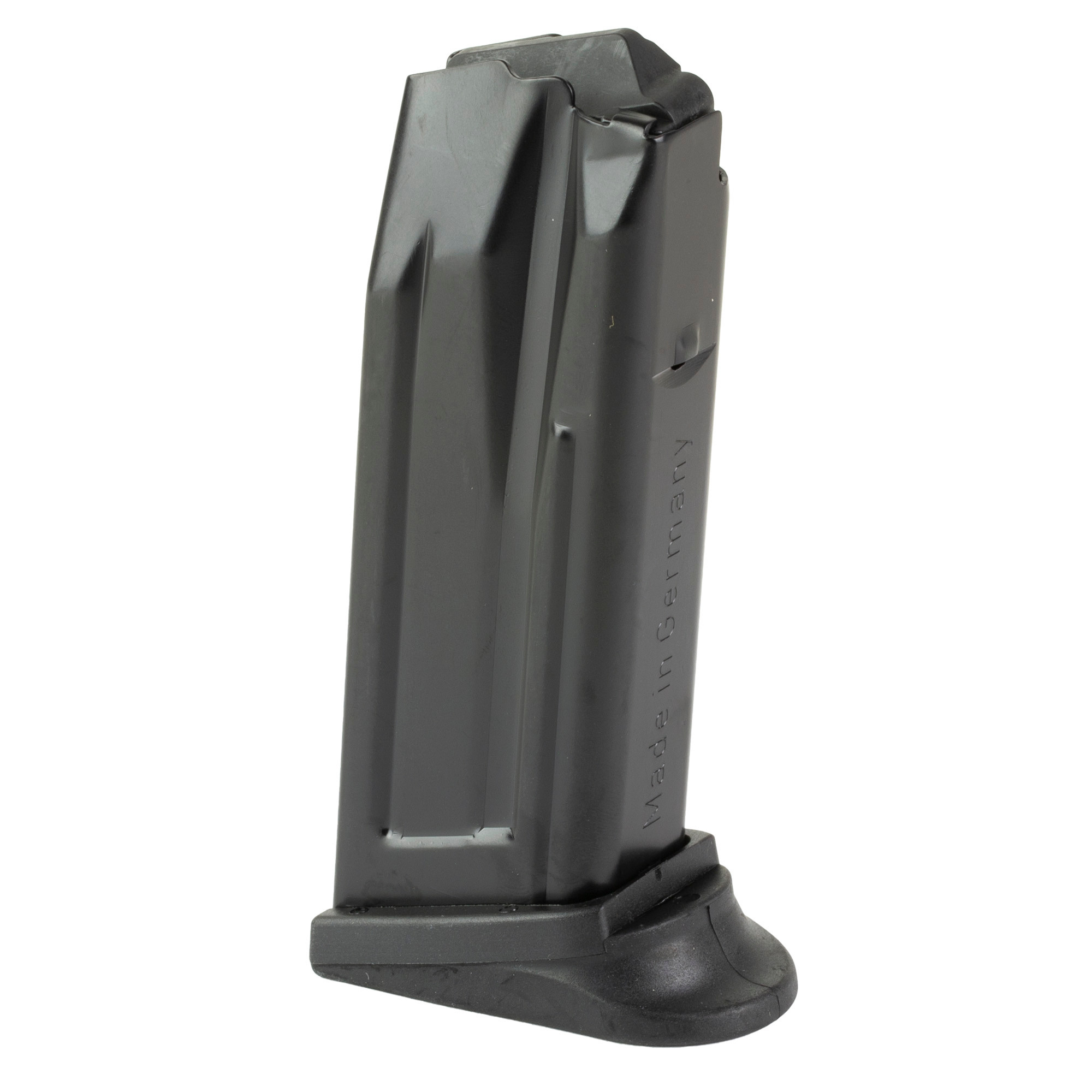 HK 50223214 P2000Black Detachable with Extended Floor Plate 10rd 9mm Luger for H&K P2000SK (Subcompact)
