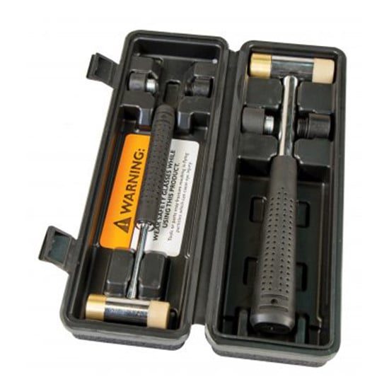 Wheeler 11-Piece Master Gunsmith Interchangeable Head Hammer Set