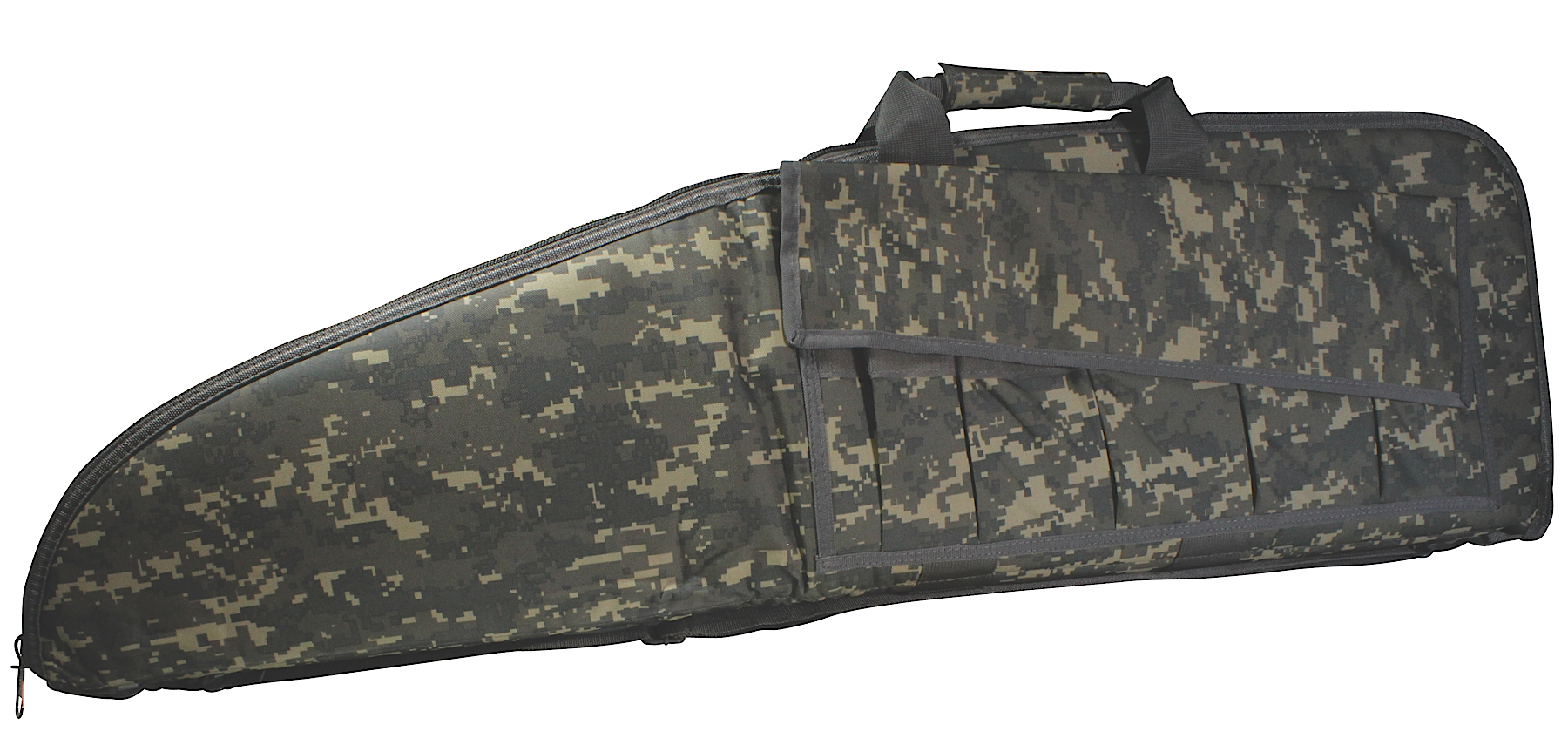 NcStar CVD290742 VISM Rifle Case Digital Camouflauge PVC Nylon with Double Zippers, Foam Padding & ID Holder 42" L x 13" H Interior Dimensions