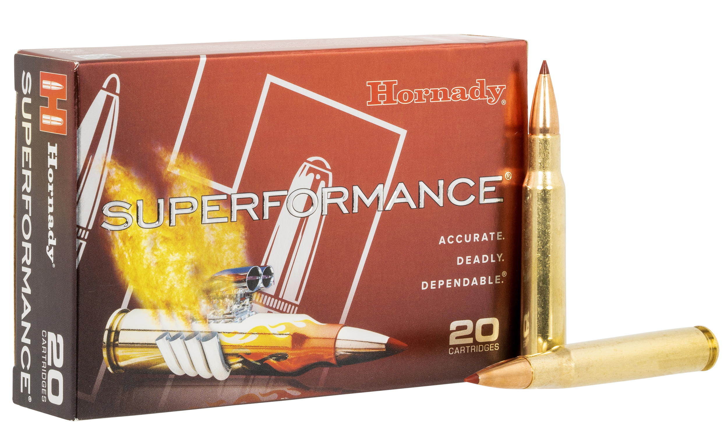 Hornady Superformance Ammunition 30-06 Springfield 150 Grain CX Polymer Tip Lead Free 20RD