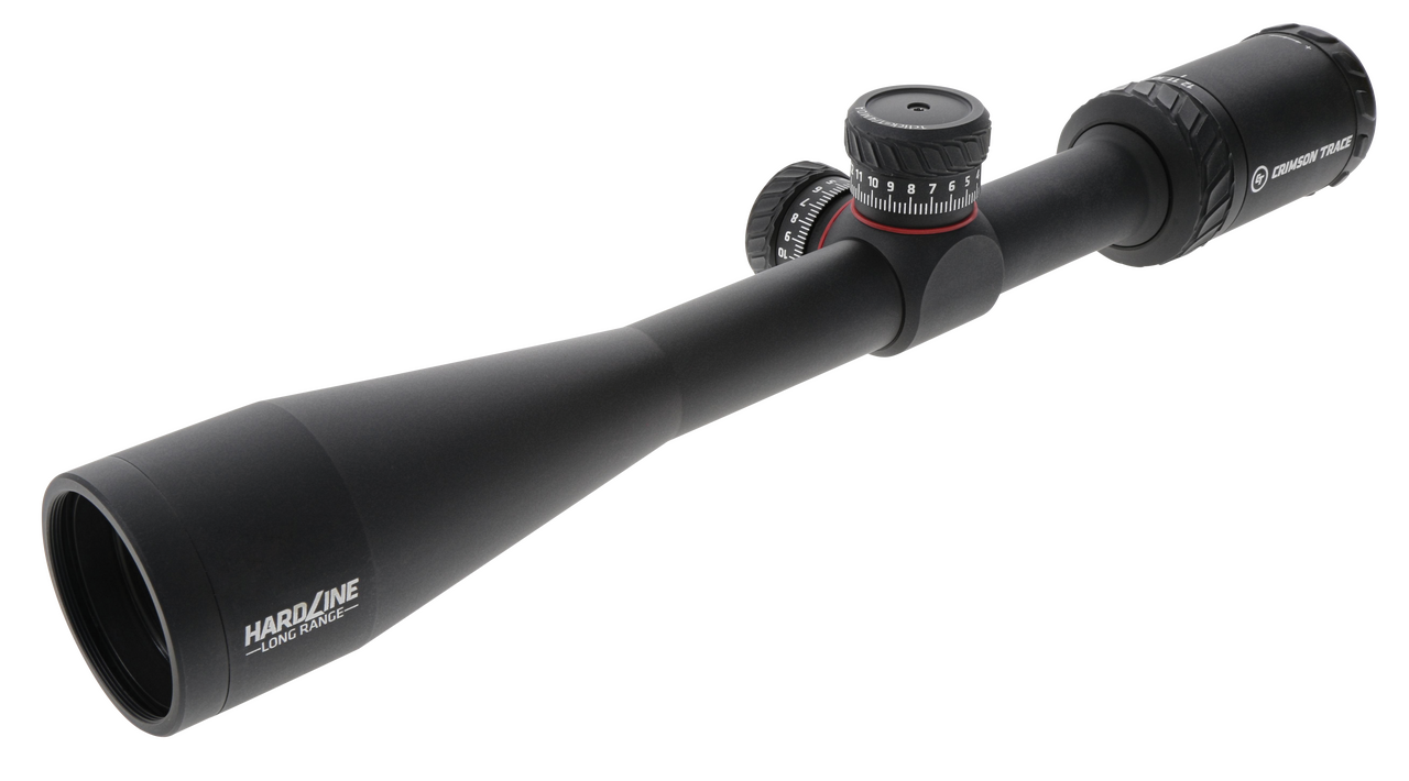 Crimson Trace 0101270 Hardline Black Anodized 4-12x40mm 1" Tube BDC Long Range Reticle