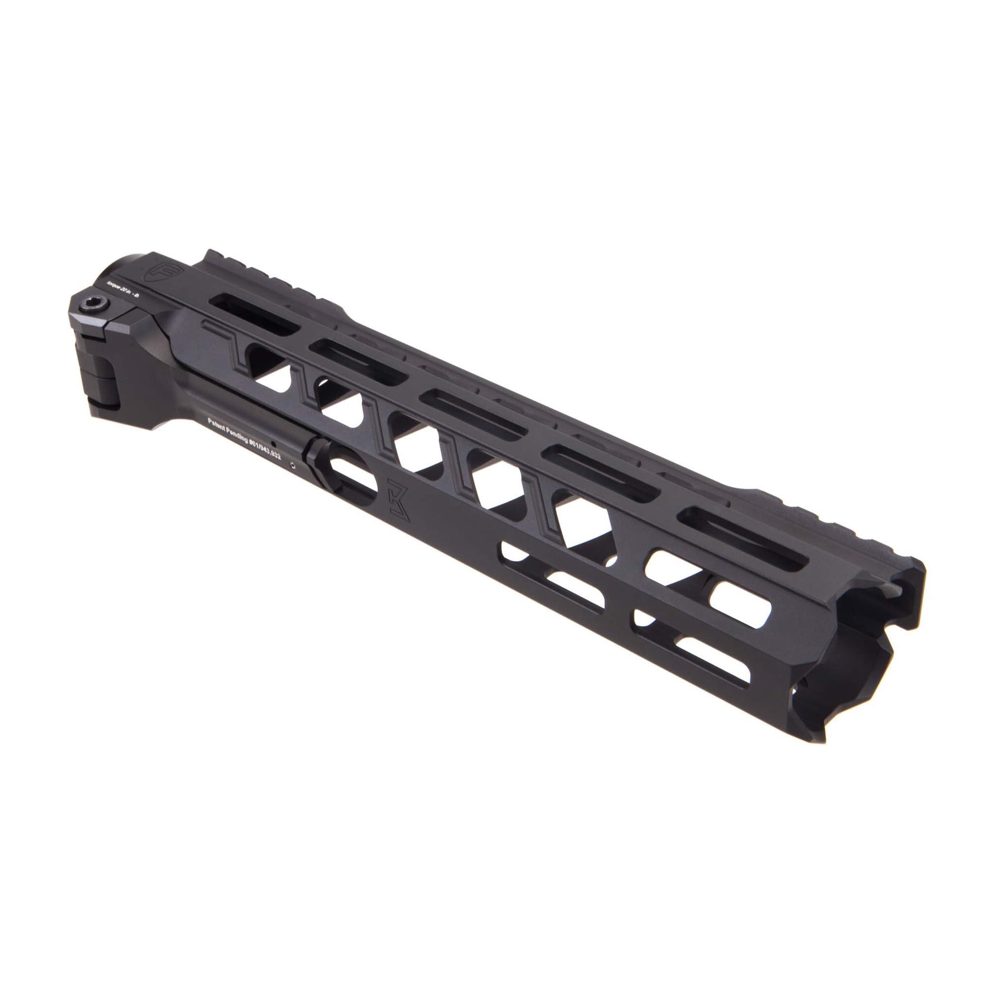 Fortis Manufacturing, Inc. SWITCH MOD2 Rail System, 9.6", MLOK, Black Finish AR15-SWITCH-M2-9-ML