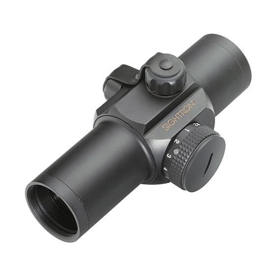 Sightron 1x27 Electronic 33mm Sight Matte, 5 MOA Dot (Red)