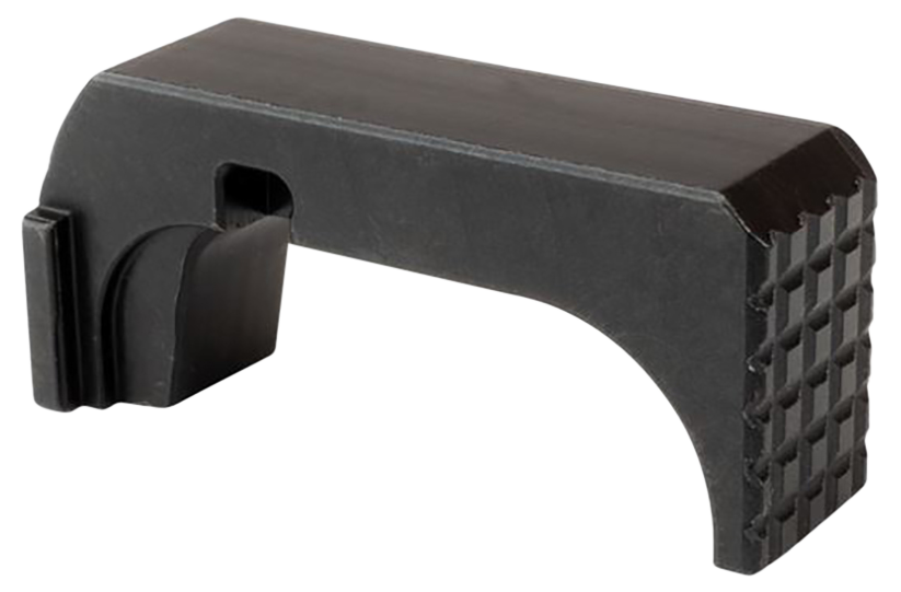 Shield Arms G43XEMRBLK Magazine ReleaseAmbidextrous Black Aluminum for Shield Arms S15 Gen 1/2 Mags in Glock 43X/48