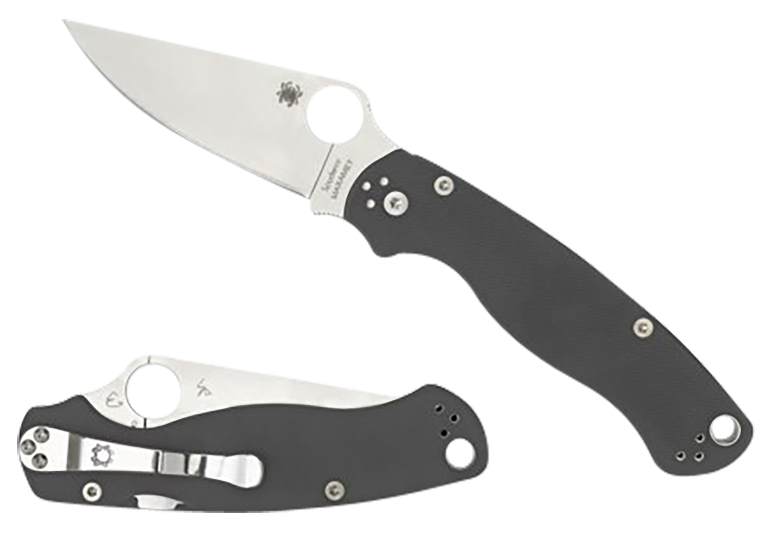 Spyderco , Spy C81gpdgy2 Para Military 2 Maxamet