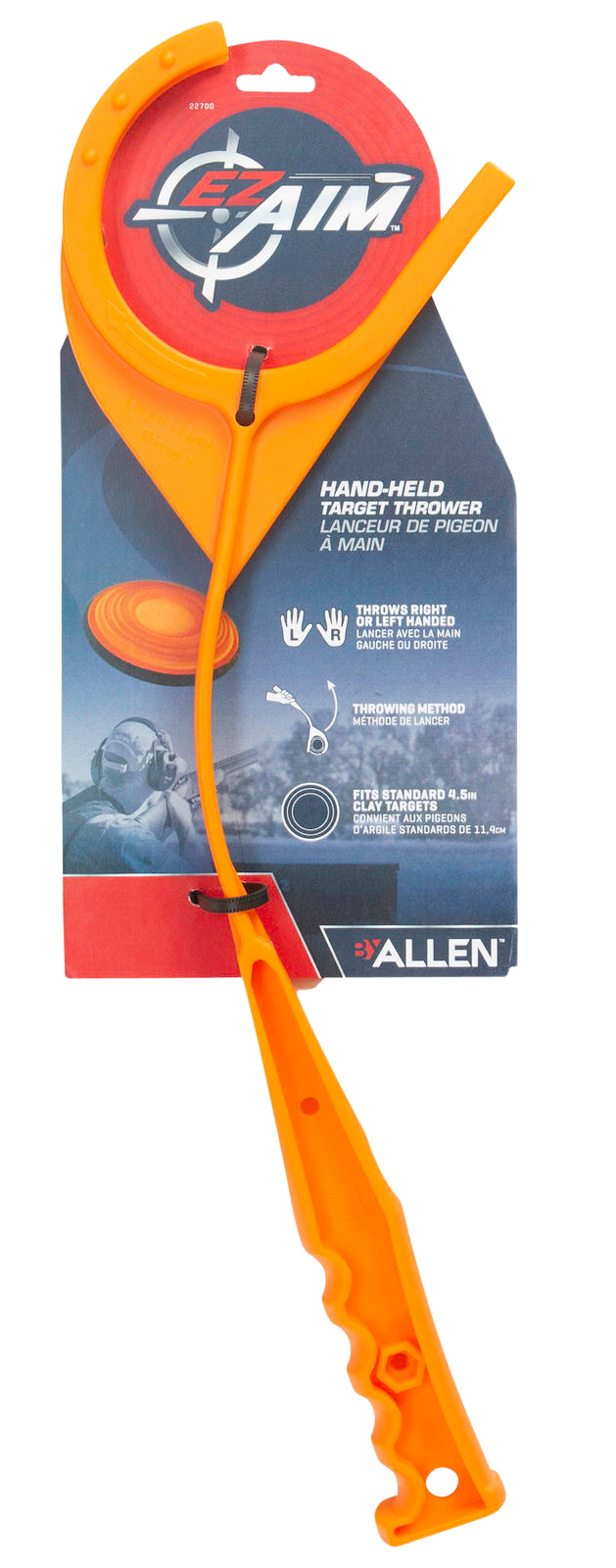 EZ-Aim 22701 Hand HeldOrange Single Ambidextrous Hand